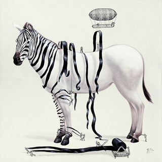 Illustration for article titled Artist Imagines the Tiny People Who Make Animals Possible